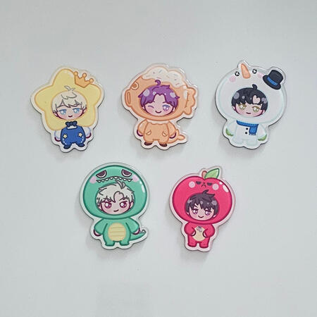 Love and Deepspace sticker sheets